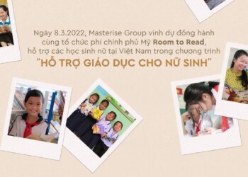 MASTERISE GROUP TIẾP TỤC ĐỒNG HÀNH CHƯƠNG TRÌNH “HỖ TRỢ GIÁO DỤC CHO NỮ SINH” TRONG NĂM 2023