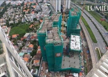 LUMIÈRE Riverside – CẬP NHẬT TIẾN ĐỘ DỰ ÁN ĐẦU THÁNG 10/2022